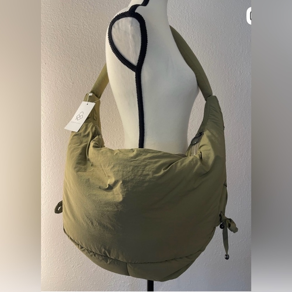Street Level Olive Green Hobo Bag